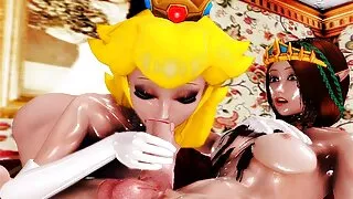 Madison Summers gavo cum ant veido iš dviejų galų.